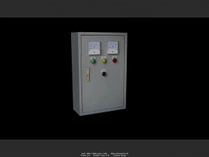 전기 캐비닛 06 3D 모델