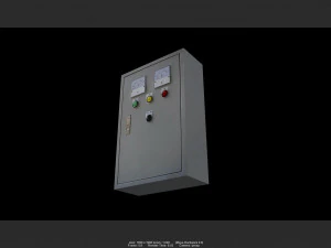 elektrische kast 06 3D Model