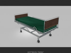 patientbed01 3D 模型