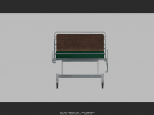 patientbed01 3D Model