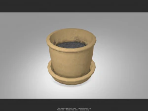 pot 01 3D Model