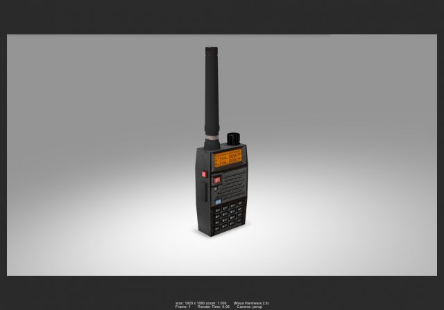 radio communication 01 Modelo 3D .c4d .max .obj .3ds .fbx .stl .blend 