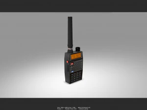 radio communication 01 3D Model