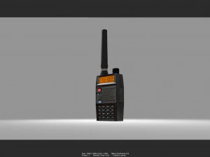 radio communication 01 3D Model