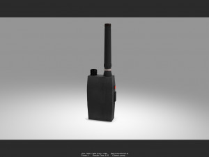 radio communication 01 Modelo 3D