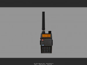 radio communication 01 3D Model