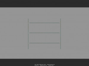 steel shelf 01 3D 模型