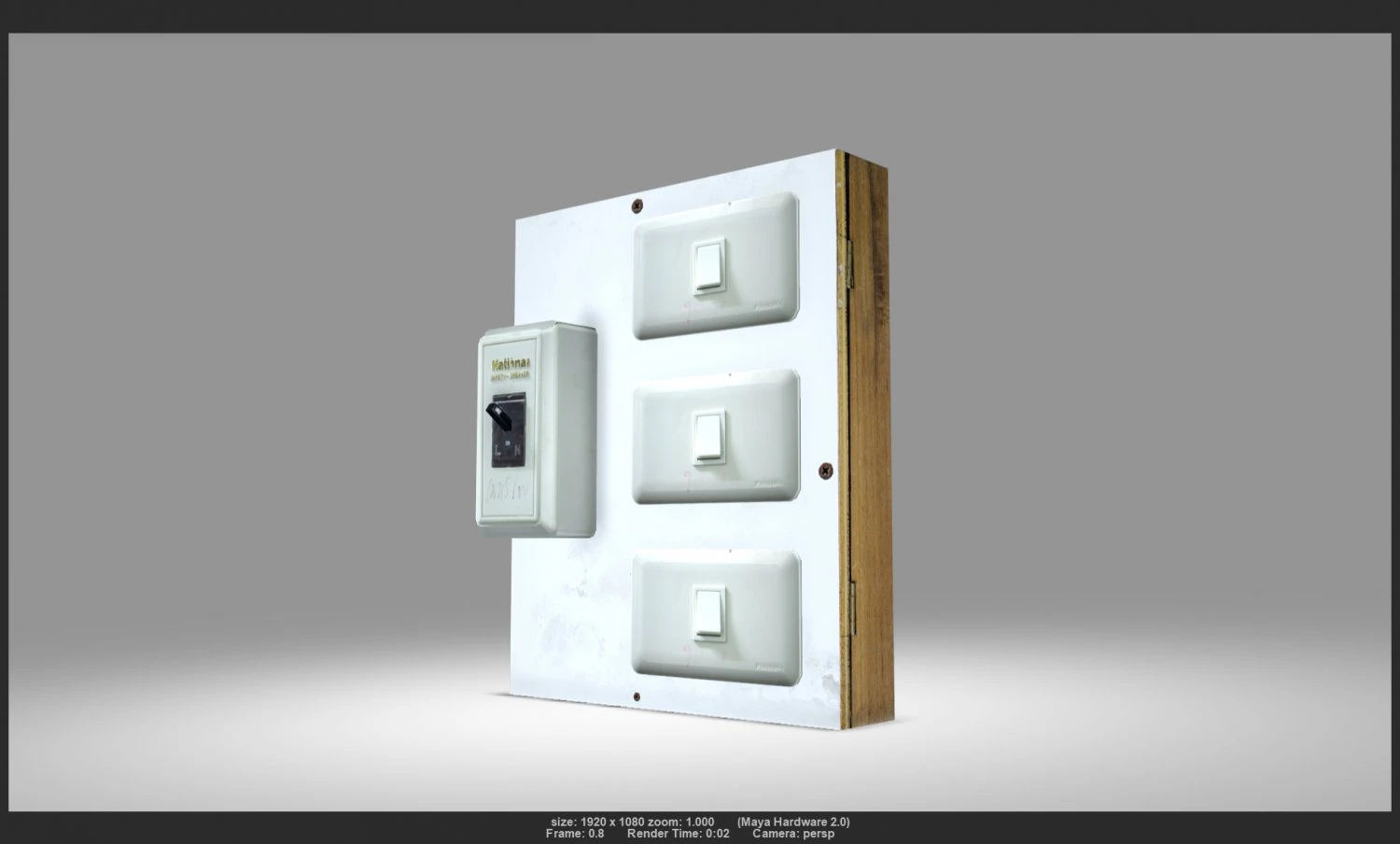 switch 02 3D Model .c4d .max .obj .3ds .fbx .stl .blend 