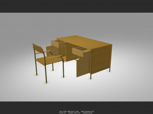 table 01 3D 模型