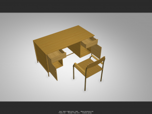 table 01 3D Model