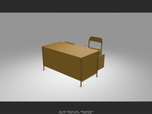 table 01 3D Model