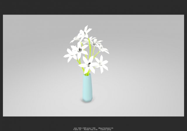 vase 01 3D 模型 .c4d .max .obj .3ds .fbx .stl .blend 