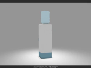 water cooler 01 3D Model