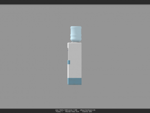 water cooler 01 Model 3D