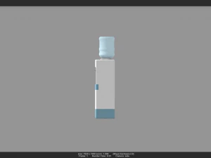 water cooler 01 3D Model