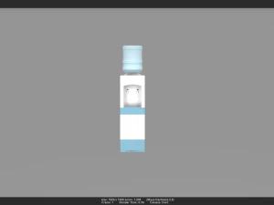 water cooler 01 3D Model