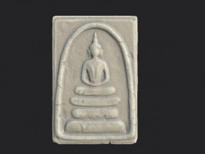 thai amulet Modello 3D