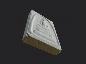 thai amulet Modello 3D
