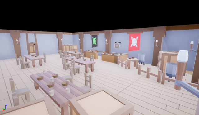 low poly medieval bar and headquarters 3D मॉडल .c4d .max .obj .3ds .fbx .stl .blend 