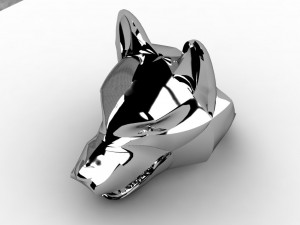 brillianse ring with dog head 3D प्रिंट मॉडल