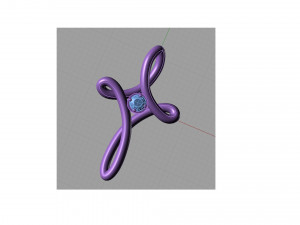cross with briliance 3D Baskı Modeli