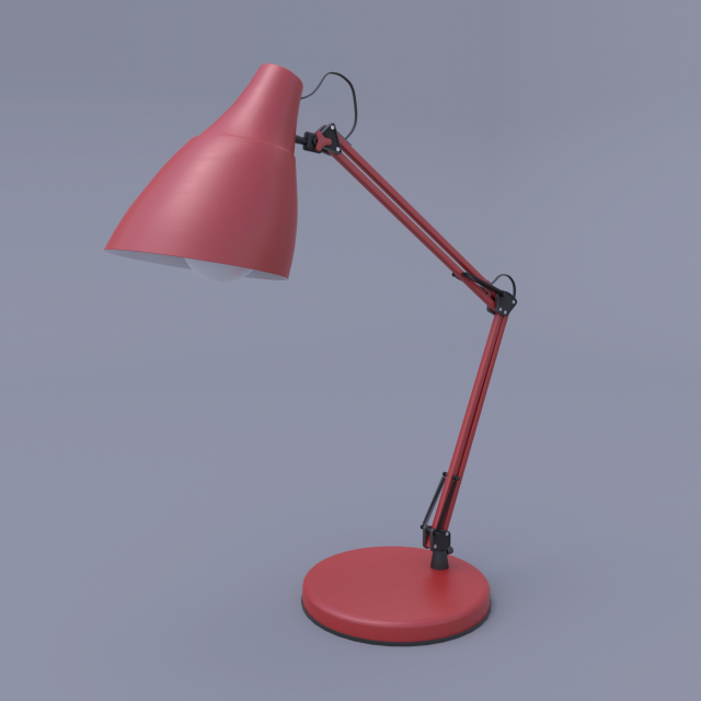table lamp 3D मॉडल .c4d .max .obj .3ds .fbx .stl .blend 