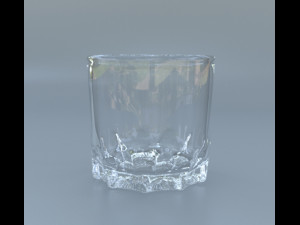 whiskey glass Modelo 3D