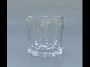 威士忌酒杯 3D 模型