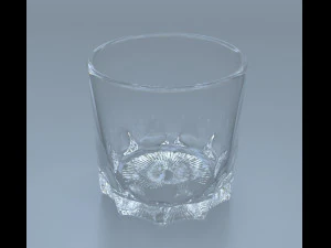 whiskey glass 3D Model