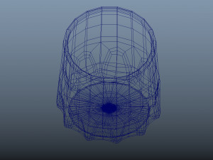 whiskey glass 3D 모델