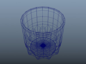 whiskey glass 3D 모델