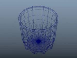 whiskey glass 3D Model