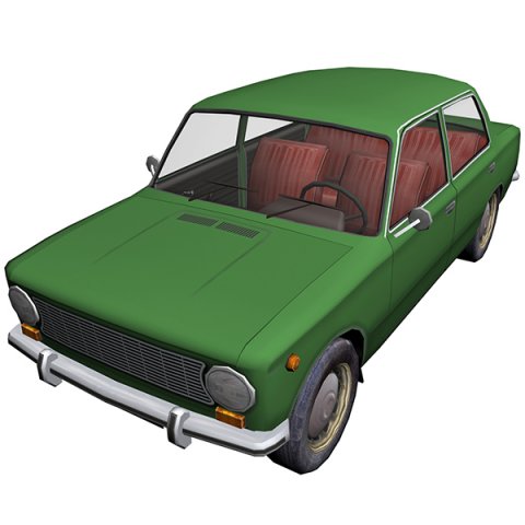 vaz 2101 3D मॉडल .c4d .max .obj .3ds .fbx .stl .blend 