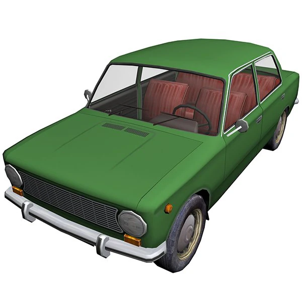 vaz 2101 3D Model .c4d .max .obj .3ds .fbx .stl .blend 