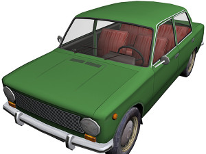 vaz 2101 3D मॉडल