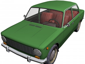 vaz 2101 3D मॉडल