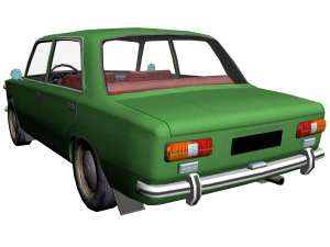 vaz 2101 3D Model