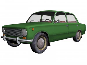 vaz 2101 3D Model