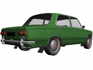 vaz 2101 3D मॉडल