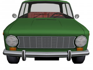 vaz 2101 3D मॉडल