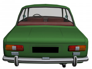 vaz 2101 3D मॉडल
