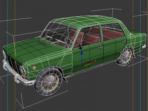 vaz 2101 3D मॉडल