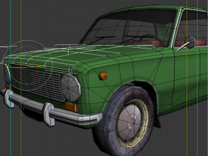 vaz 2101 3D मॉडल