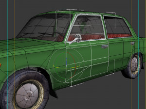 vaz 2101 3D मॉडल