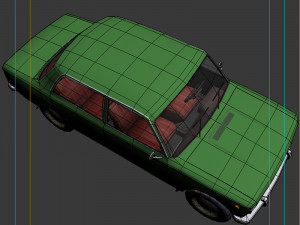 vaz 2101 3D मॉडल