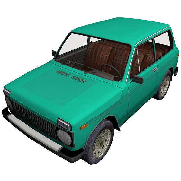 vaz 2121 3D Model .c4d .max .obj .3ds .fbx .stl .blend