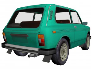 vaz 2121 3D Model
