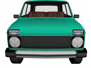 vaz 2121 3D मॉडल
