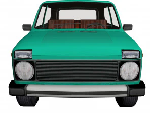 vaz 2121 3D Model