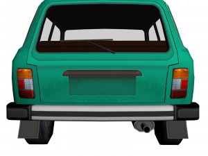 vaz 2121 3D मॉडल